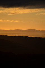 Layered Mountain Landscape