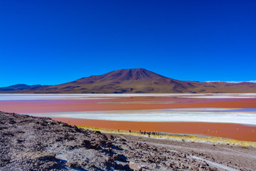 Lagina colorada in Bolivia