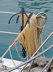 anchor on Prow of boat