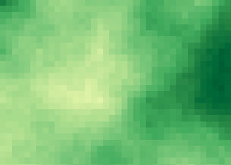 Fototapeta na wymiar Abstract Cloud of Square algorithmic Generative Art background illustration