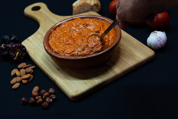 Typical Romesco Sauce from Catalonia