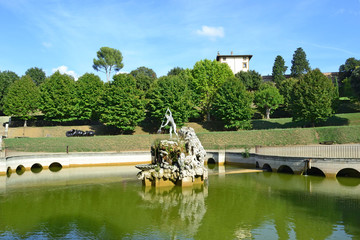 Fontana del Nettuo - Giardini di Boboli (FI)