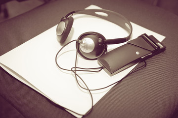headphones used for simultaneous translation equipment simultaneous interpretation equipment . A...