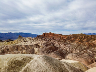 Fototapeta na wymiar Death Valley Landscape Mountain Views