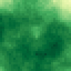 Abstract Cloud of Square Pixelart algorithmic Generative Art background illustration