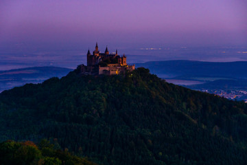 Fototapeta na wymiar Burg Hohenzollern 