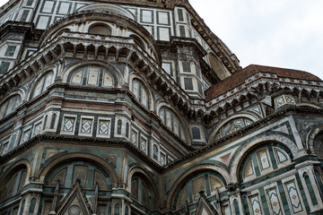 Fototapeta premium Florence's Santa Maria del Fiore Dome closeup.