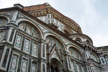 Florence's Santa Maria del Fiore Dome closeup.