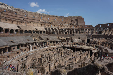 Fototapeta na wymiar colosseum in rome