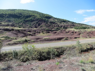 Autour du lac du salagou