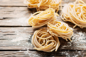 traditional pasta Pici of Tuscany