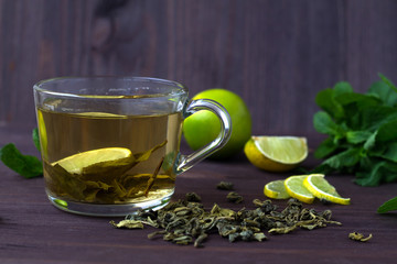 cup of green tea