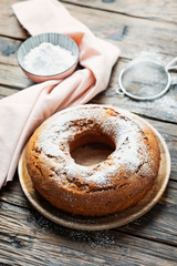 Homemade Bundt cake