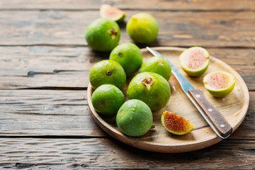 Sweet green figs