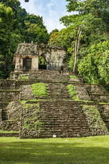 palenque mayas ruins word heritage