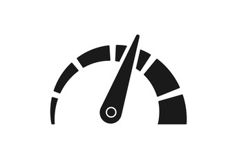 speedometer icon vector