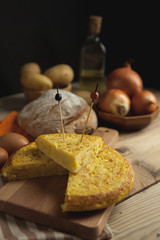 Tortilla española de patata, gastronomía española