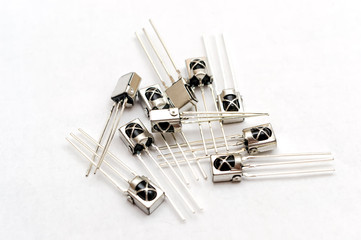 Pile infrared receivers