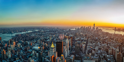 Fototapeta premium Manhattan skyline