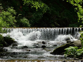 Fototapeta premium Waterfall in the Carpathians