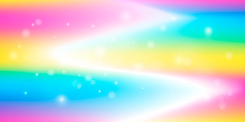 Abstract rainbow colorful light background