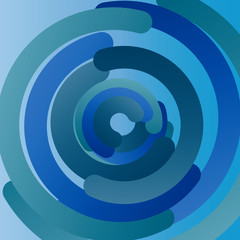 background cool gradient circles vector illustration
