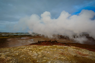 Reykjanesbær - Gunnuhver Hot Springs