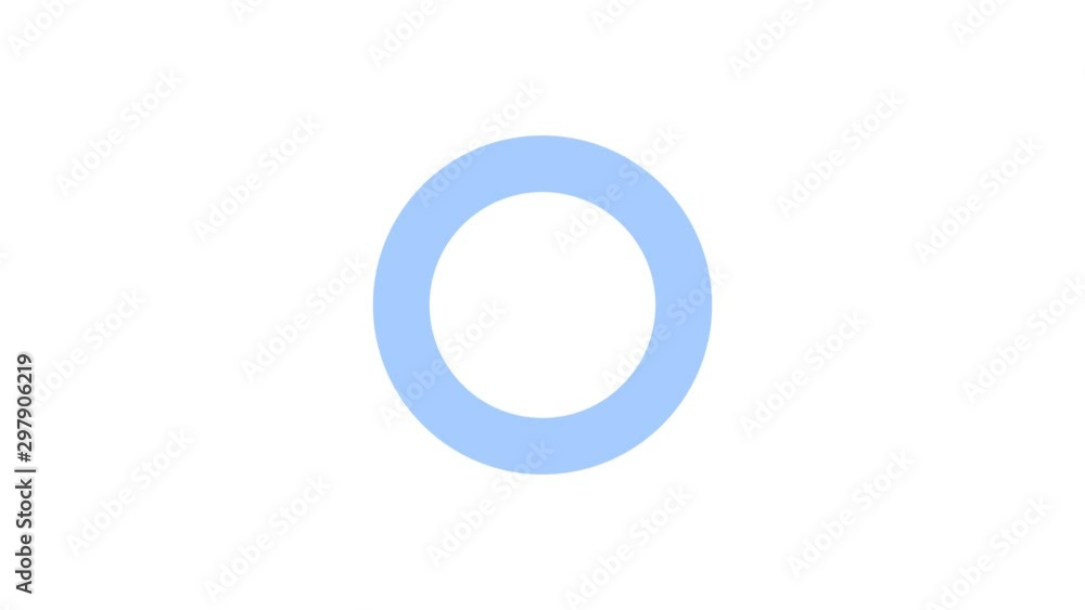 Aufkleber loading animation. loading circle icon on black background