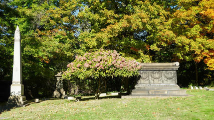 Beautiful Fall Day in the Cemetary
