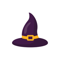 halloween witch hat icon