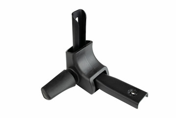 tilting mechanism for office armchair isolated on a white background. furniture components for...