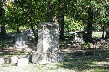Beautiful Fall Day in the Cemetary
