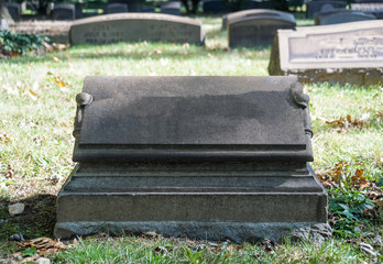 Beautiful Fall Day in the Cemetary