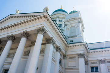 Evangelical cathedral in Helsinki, Finland