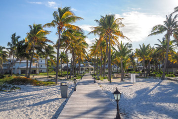 Beach in Cayo Guillermo de Cuba
