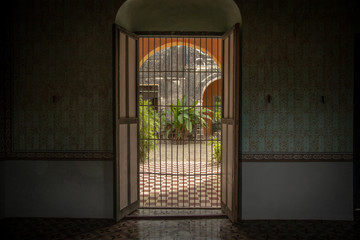 beyond the door