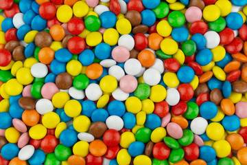 the texture of the candy