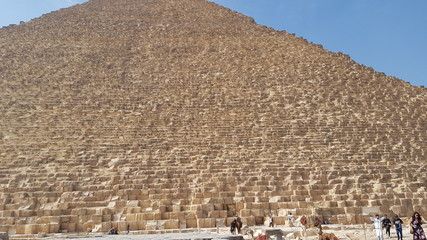 pyramids on nature
