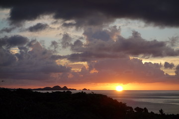 Sonnenuntergang über dem Pazifik japan Ishigaki