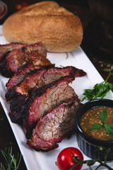 Meat types on the table