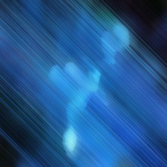diagonal motion speed lines background or backdrop with teal blue, very dark blue and dodger blue colors. good for design texture. square graphic