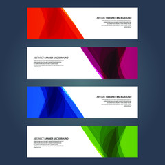 Fototapeta premium Vector Abstract design banner web template