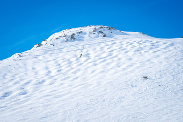 mogul ski track at Grandvalira Ski Resort, Andorra