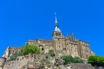 Fototapeta na wymiar Le Mont Saint Michel - Normandy, France