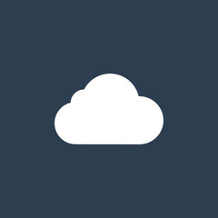 Fototapeta premium Cloud icon vector