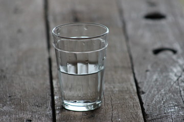 glass of water