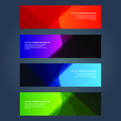 Vector Abstract design banner web template