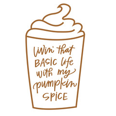 Living that basic life with my pumpkin spice