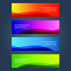 Vector Abstract design banner web template