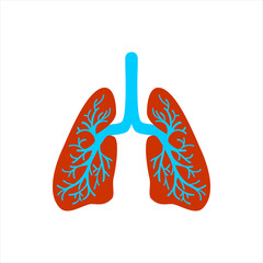 World Peneumonia day. World Tuberculosis Day. Lungs symbol. Breathing. Lunge exercise. Lung cancer asthma, tuberculosis, pneumonia. Respiratory system. Health care